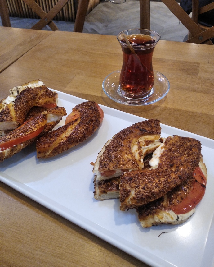Simit tost hiç denediniz mi?