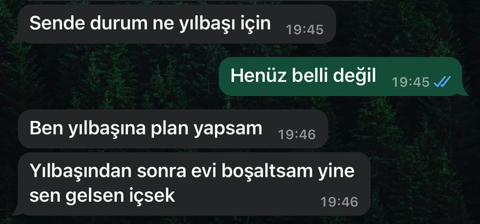 Sevgiliniz böyle bir şey yazsa ne yapardınız?
