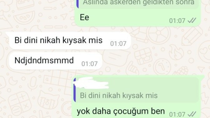 Arkadaşlar yanlış mıyım?