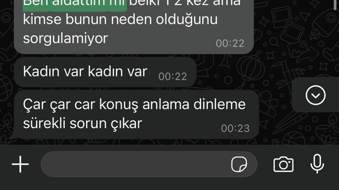 Sevgilim eski ilişkileri için böyle dedi, ne yapsam?