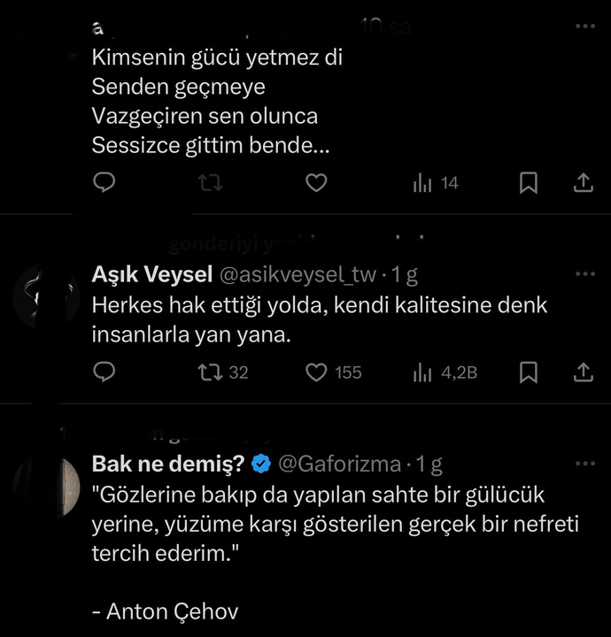 Eski nişanlım kendisi ayrıldı benden anlaşamıyoruz deyip böyle şeyler paylaşıyor niye?