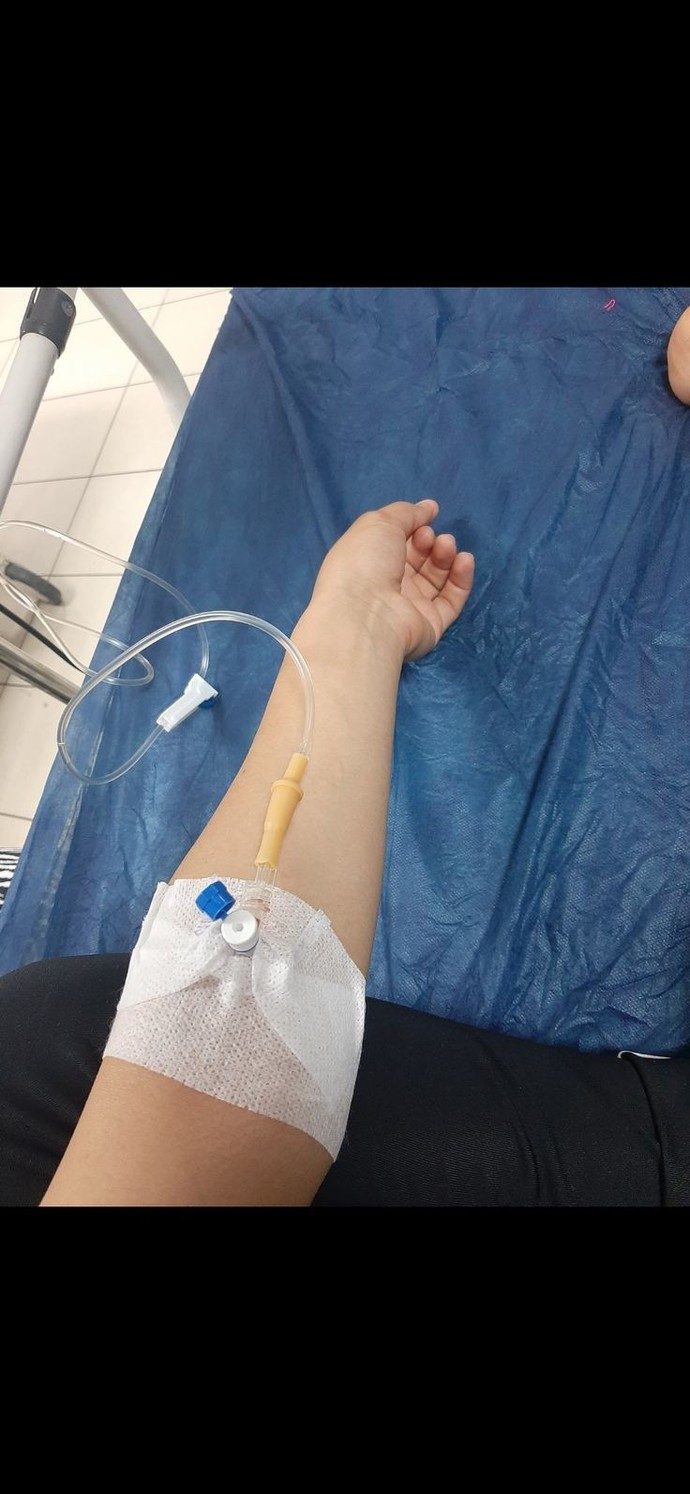 Bu virüs yüzünden bayıldım.