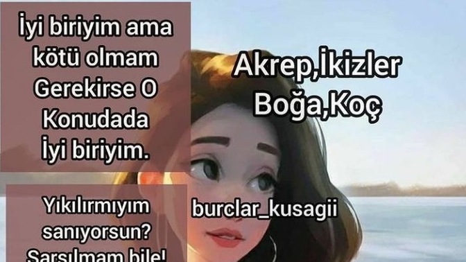 Burçların aklından geçen bazı düşünceler nedir?