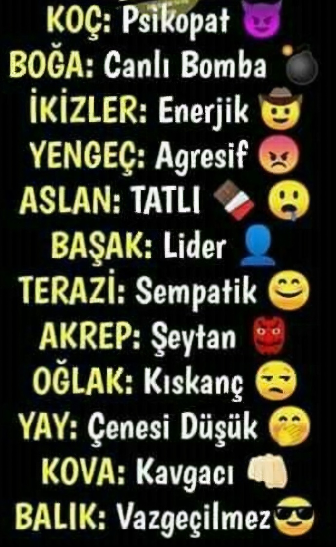 Burcuna göre en nesin?