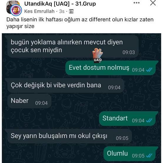 Okulda yoklama alınırken, adınız okunduğunda ne derdiniz?