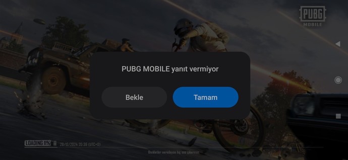 Oyunlar niye yanıt vermez?