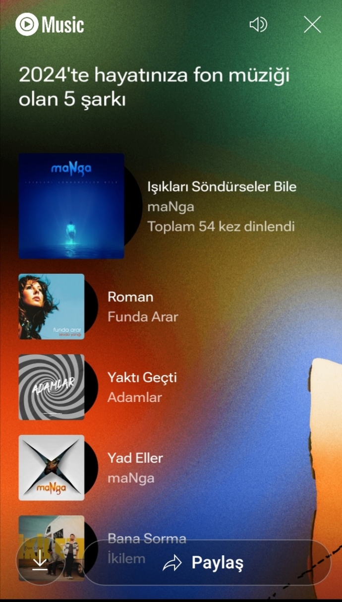 2024 Spotify özetin nedir?