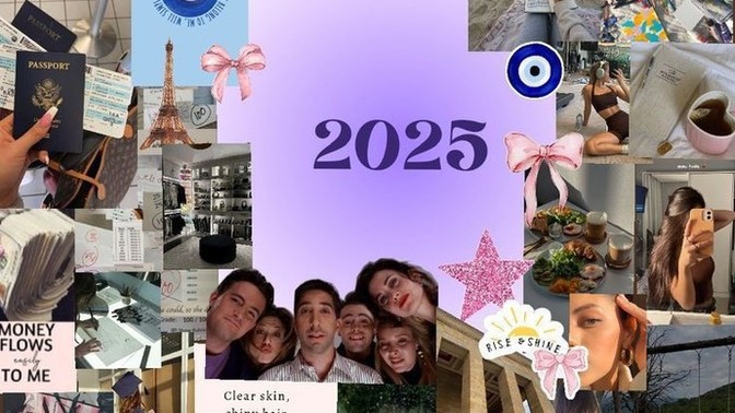 2025 için hayal panosu yapacak olsaydın panonda neler yer alırdı?