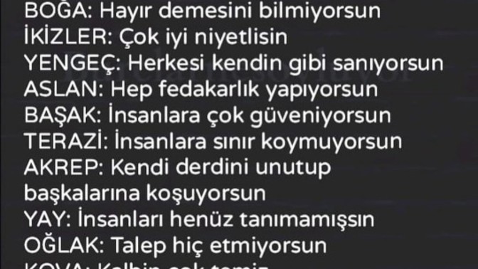 Burçlara göre neden mutsuzsunuz?