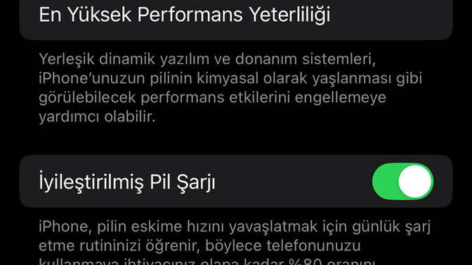Telefonuzun pil sağlığı ne durumda?