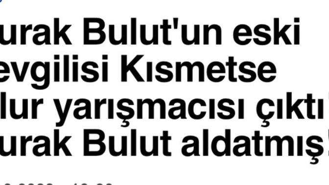 Aldatma hikayesi?