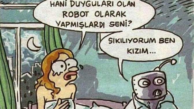 Duyguları olan robotlar yapılırsa onunla seks yapmaya ne dersiniz?