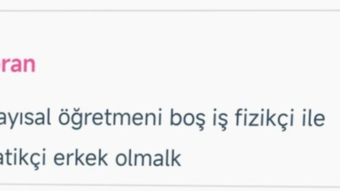 Sizce bu bakış açısına sahip birisi ileride meslek sahibi olmalımı toplum açısından nekadar faydasi olur?