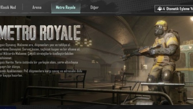 PUBG Mobile de Metro Royale modunu oynadınız mı nasıl buldunuz?
