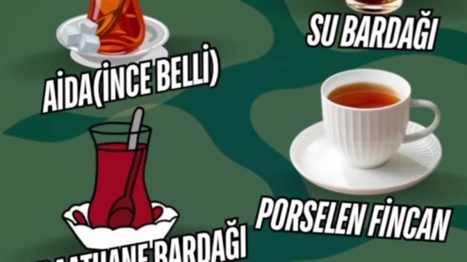 Sizce çayın tadı hangi bardaktan çıkar?