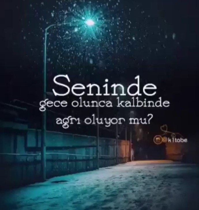 Seninde gece olunca içine hüzün çöküyor mu?