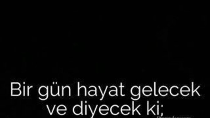Şu anda sizin hissettiklerinizi hisseden birini görseniz o kişiye ne derdiniz?