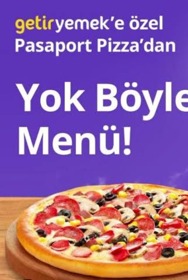 Az önce ilk getir siparişimi verdim?