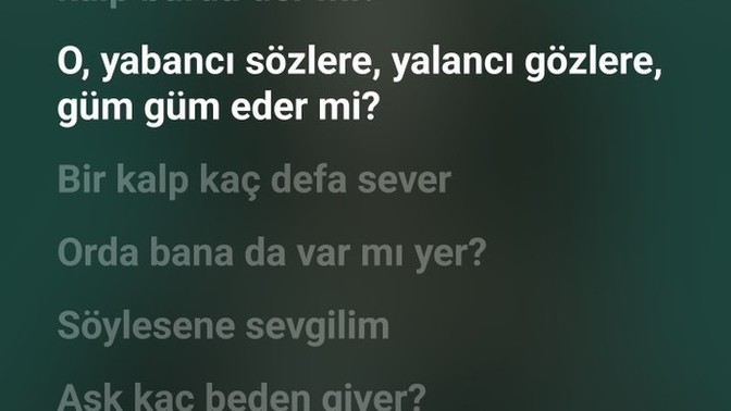 Dinlediğiniz şarkının sözlerine dikkat eder misiniz?