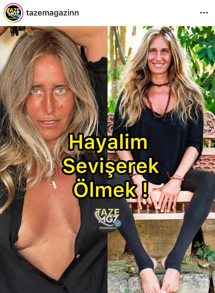 Bennu Gerede, Mutsuz, gergin, sinirli bir kadın gördüğüm zaman, bunun sevişmesi gerekiyor diye düşünüyorum dedi. Haklı mı?