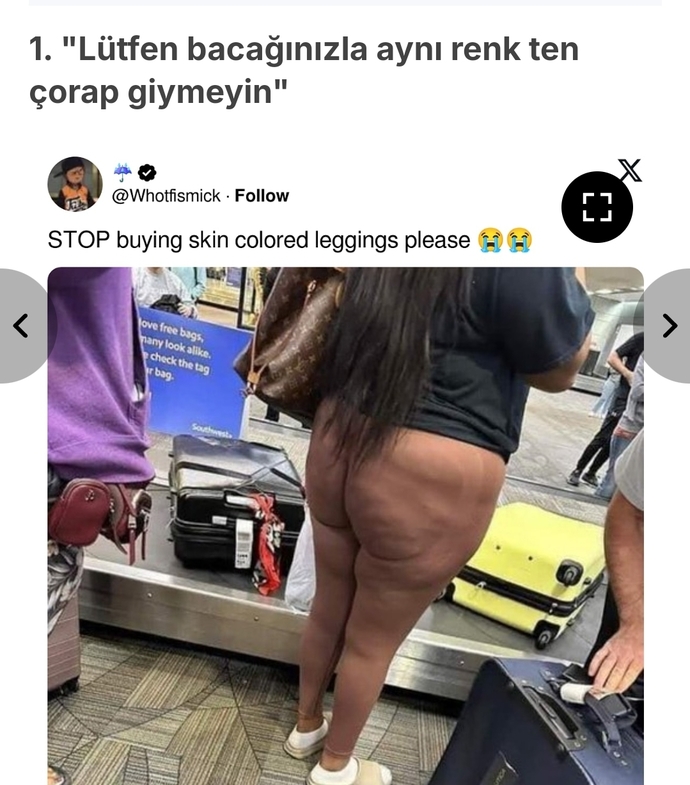 Bacagi ayni renk ten corap sever misiniz?