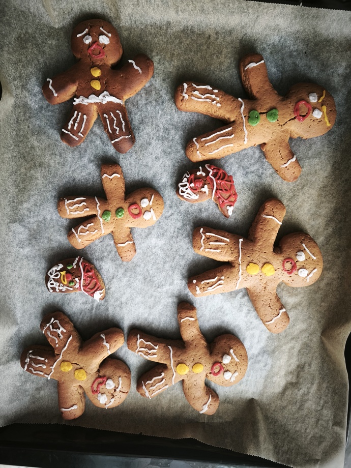 Kurabiye adam yaptım nasıl olmuş 🍪❄️🎅✨?