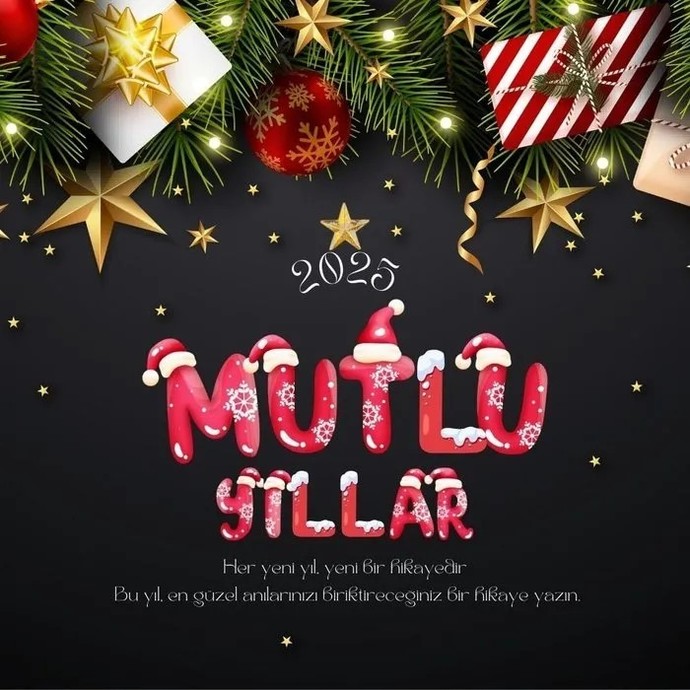Hoş geldin 2025 🍷🎊🎁 ?
