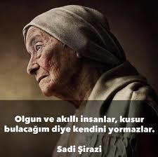 Olgun olduğunuzu düşünüyormusunuz, düşünüyosanız olgunluğunuzu nasıl tanımlarsınız?