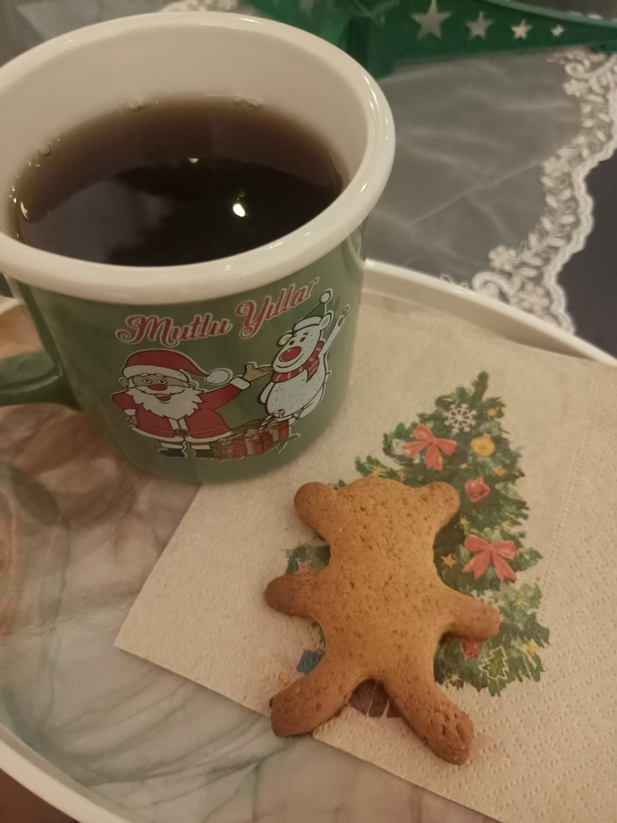 Zencefilli tarçınlı ve portakallı, tadı güzel