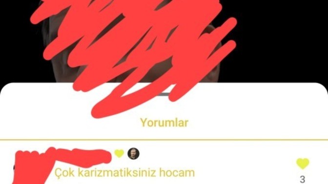 İslam hocasının escnin yorumunu beğenmesi😂?
