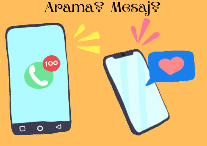Mesaj vs arama
