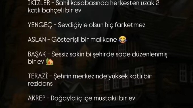 Burçlar nasıl bir evde yaşamak ister?