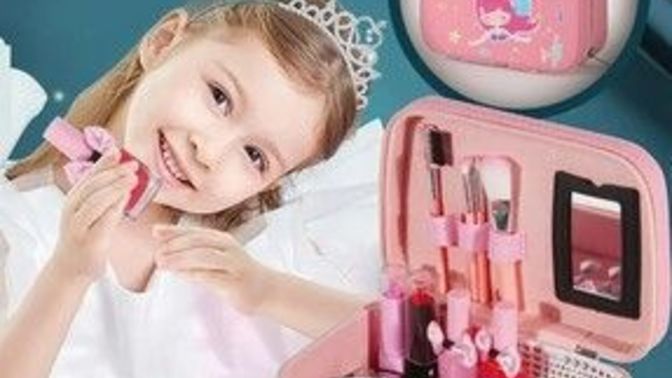 Küçükken çocuklar için olan makyaj setinizden var mıydı?