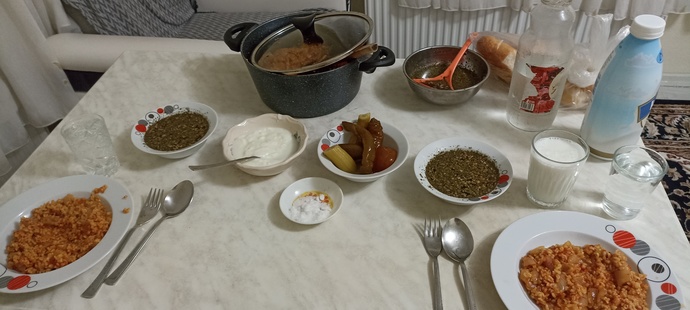 Bu akşamki menüm nasıl?
