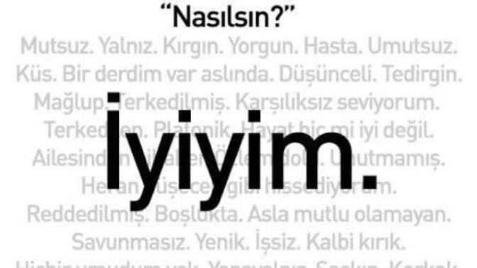 ℕasılsınızzzzz?