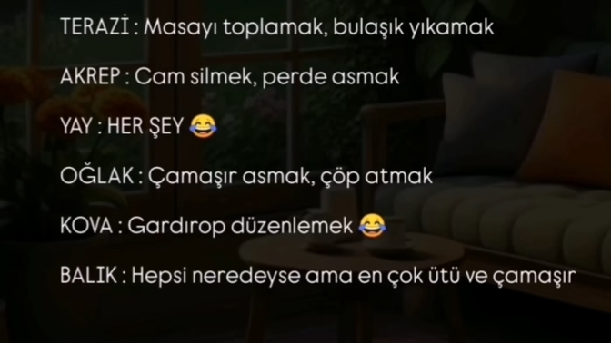 Senin burcun ne yapmaya üşeniyor?
