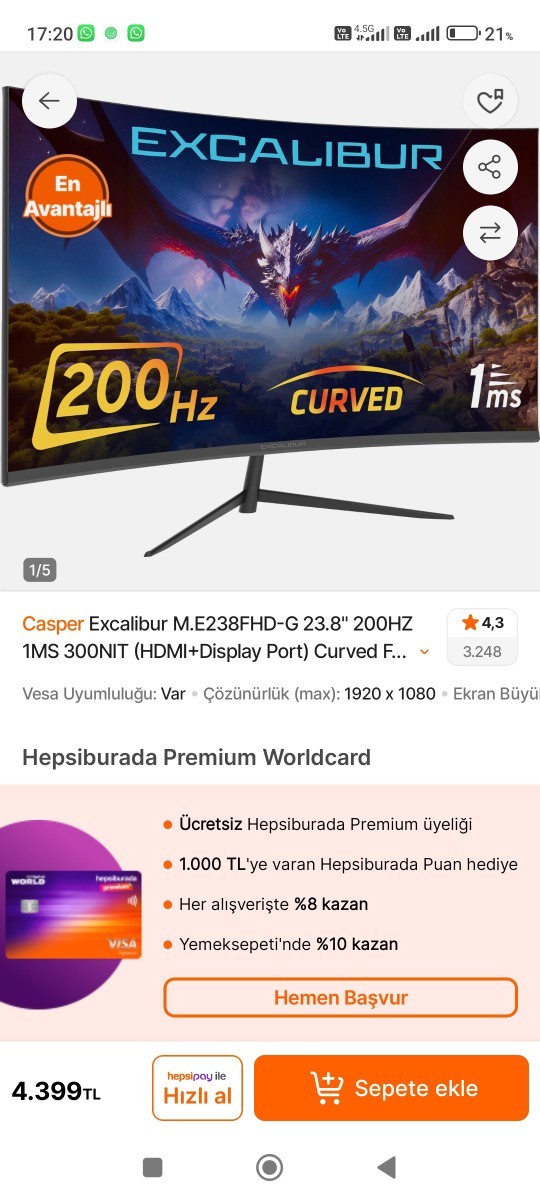 Hangi monitör daha iyi?