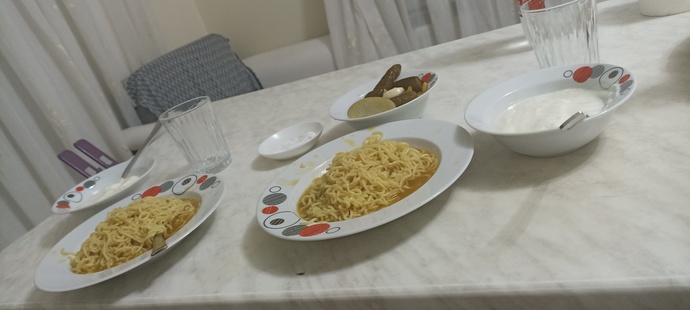 Noodle yermisiniz?