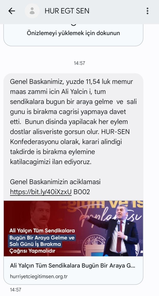 İş bırakma eylemi yapar mıydınız?