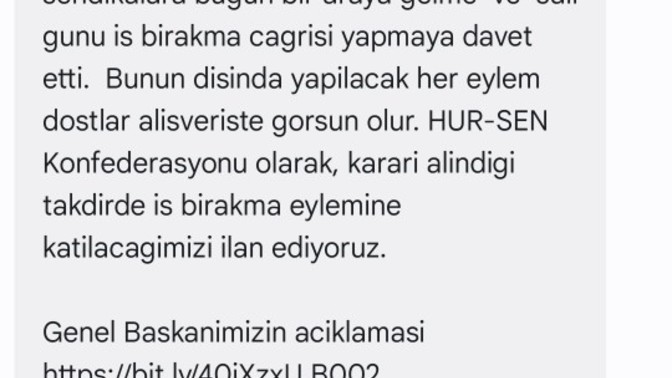 İş bırakma eylemi yapar mıydınız?