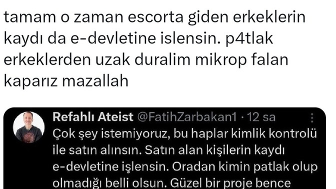 Esc'ye giden erkeklerin kaydi edevlete islensin mi?