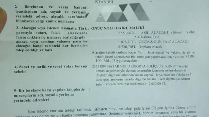 Daha önce icralık olduğunuz oldu mu?