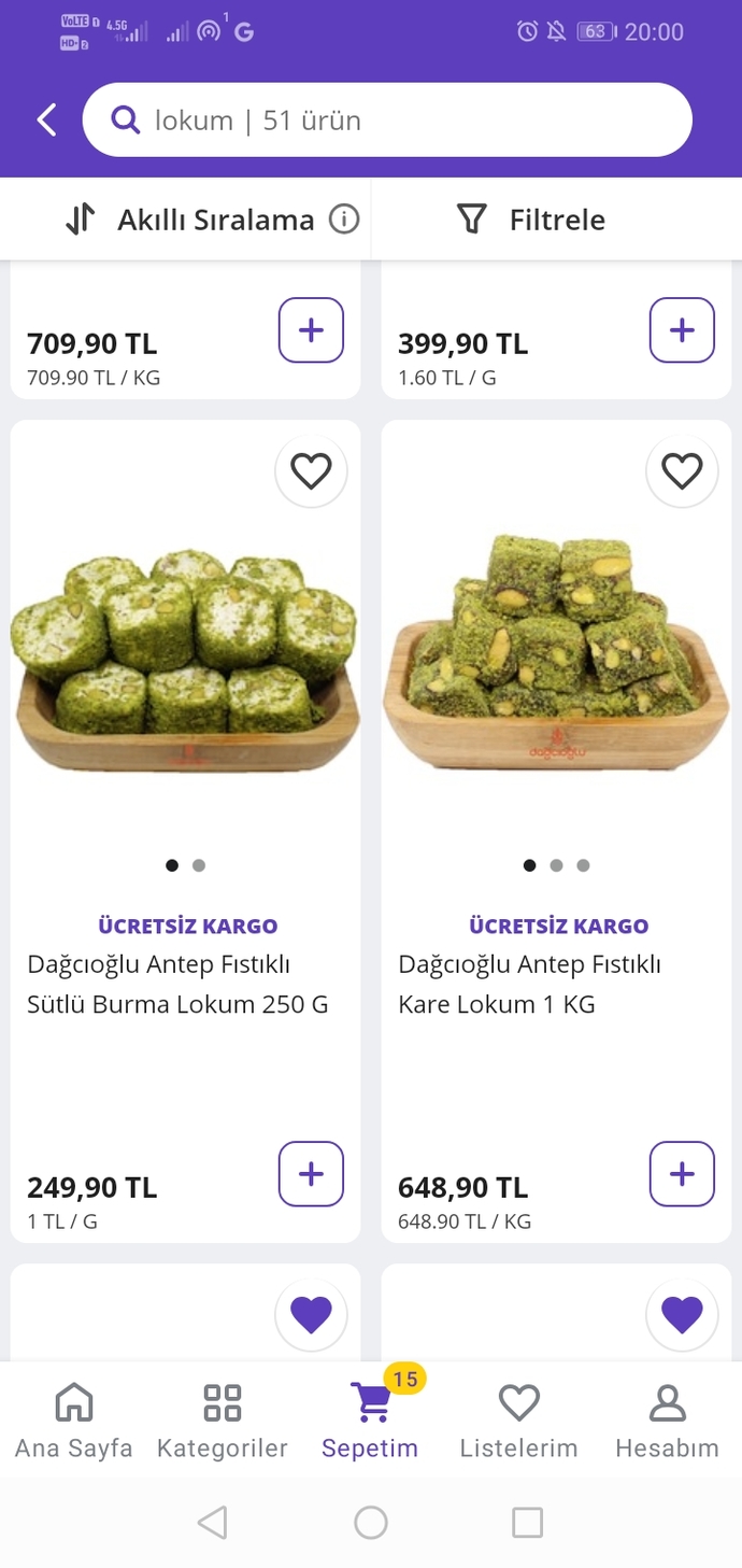 Niye bu kadar pahalılar ki 🥺 bu kadar para verilir mi lokuma?