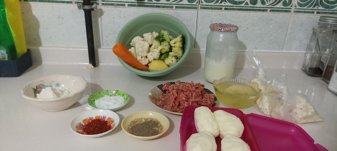 Bu malzemelerden ne yemek yapmış olabilirim?