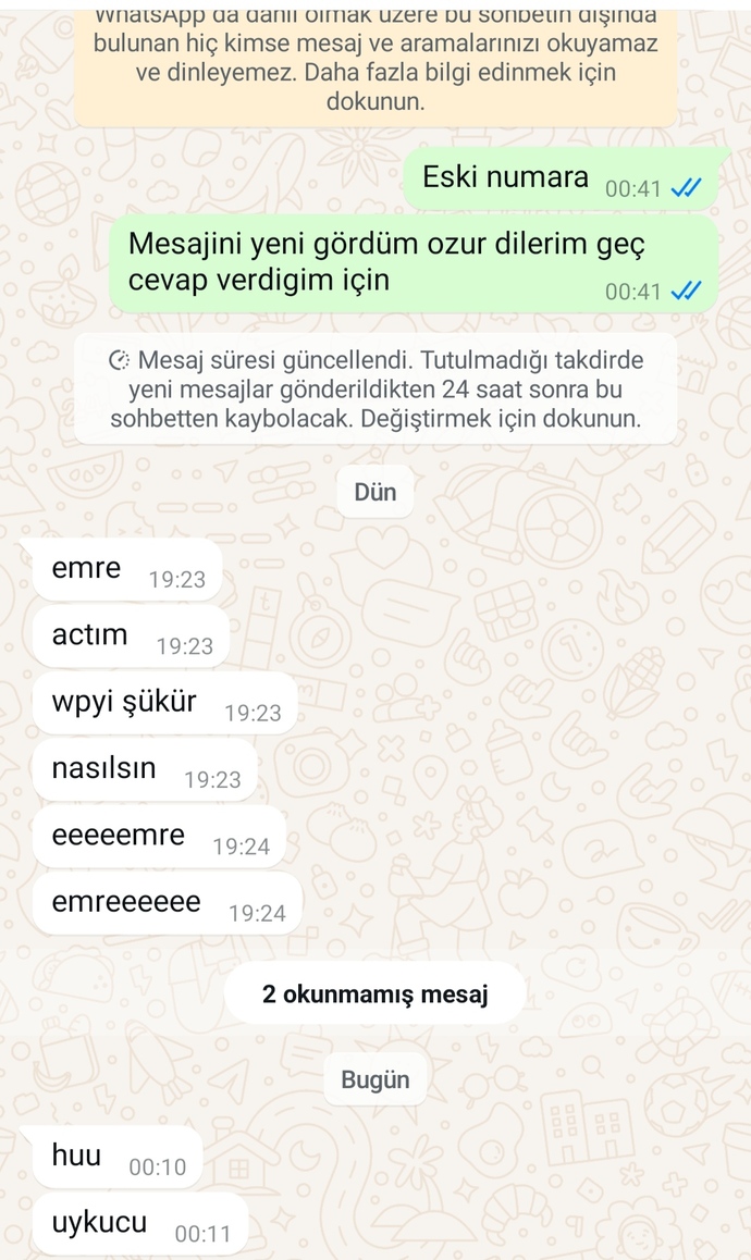 Konuştuğum kizla 3 defa arkasligimizi bitirdik şimdi yine yazmış ne yapiyim barisyimmi beni yedekte tutup kullanıyor galiba işine?