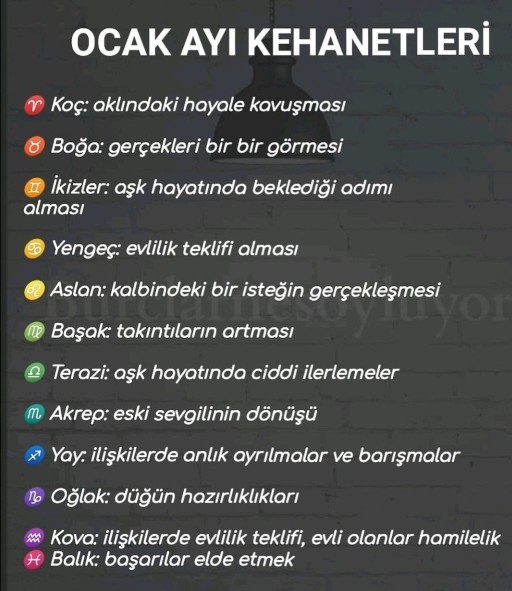 Burcunuza göre ocak ayında neler gerçekleşecek?