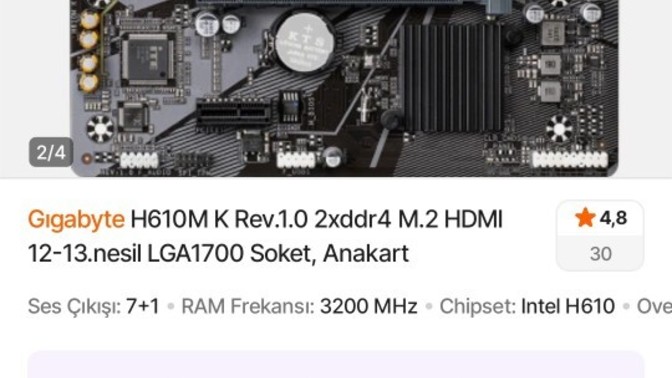 İşlemci soğutucu bu anakarta uyumlu mu?