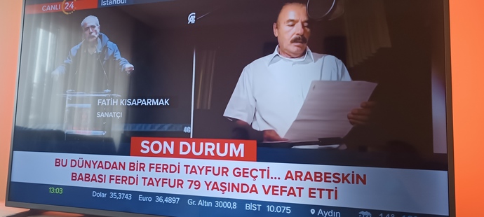 Ferdi tayfurun cenazesi akm de konusma yapiliyor be dusunuyorsunuz?
