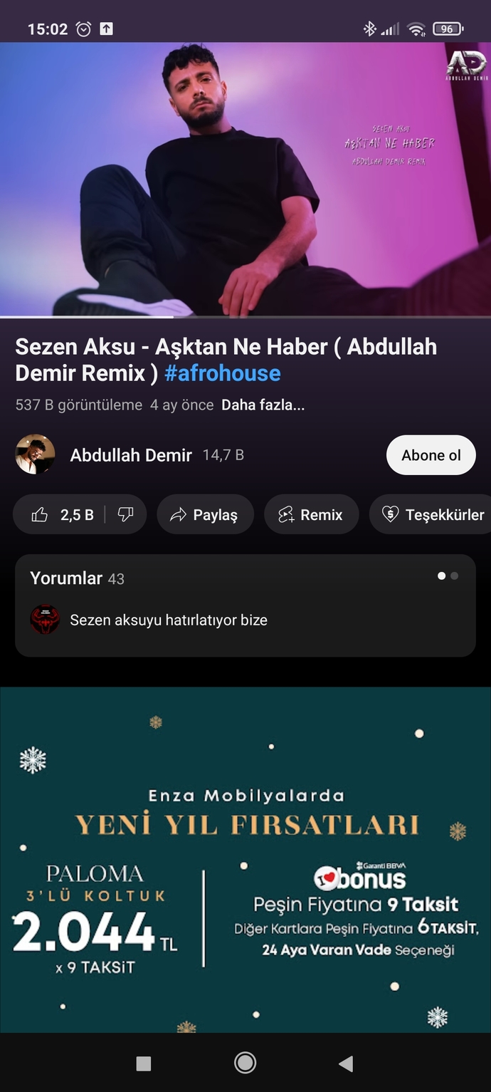 Ne haber aşktan dediğiniz biri var mı?