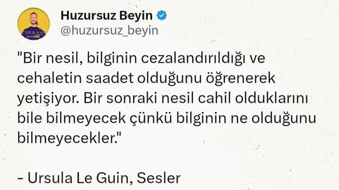 Cahillik gerçekten mutluluk mudur yoksa yanılsamadan mı ibarettir?